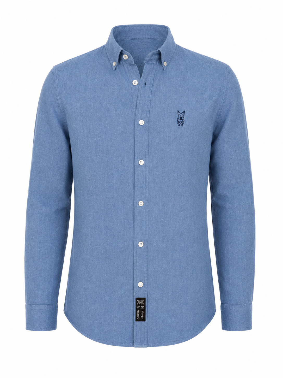 Camisa Formentera Lino Vaquero (Etiqueta Negra)