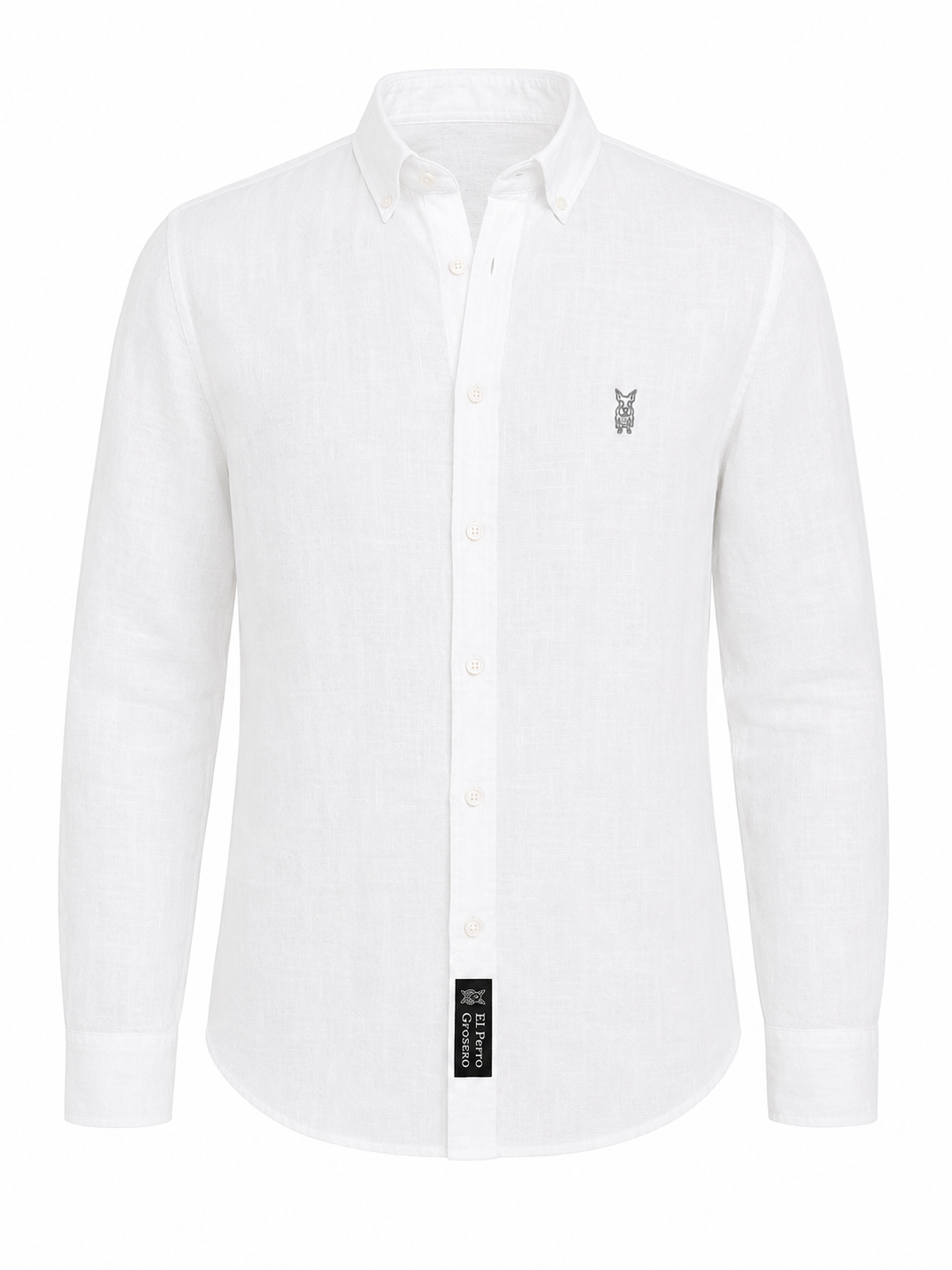 Camisa Formentera Lino Blanco (Etiqueta Negra)