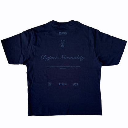 Camiseta Reject Normality - Azul Marino