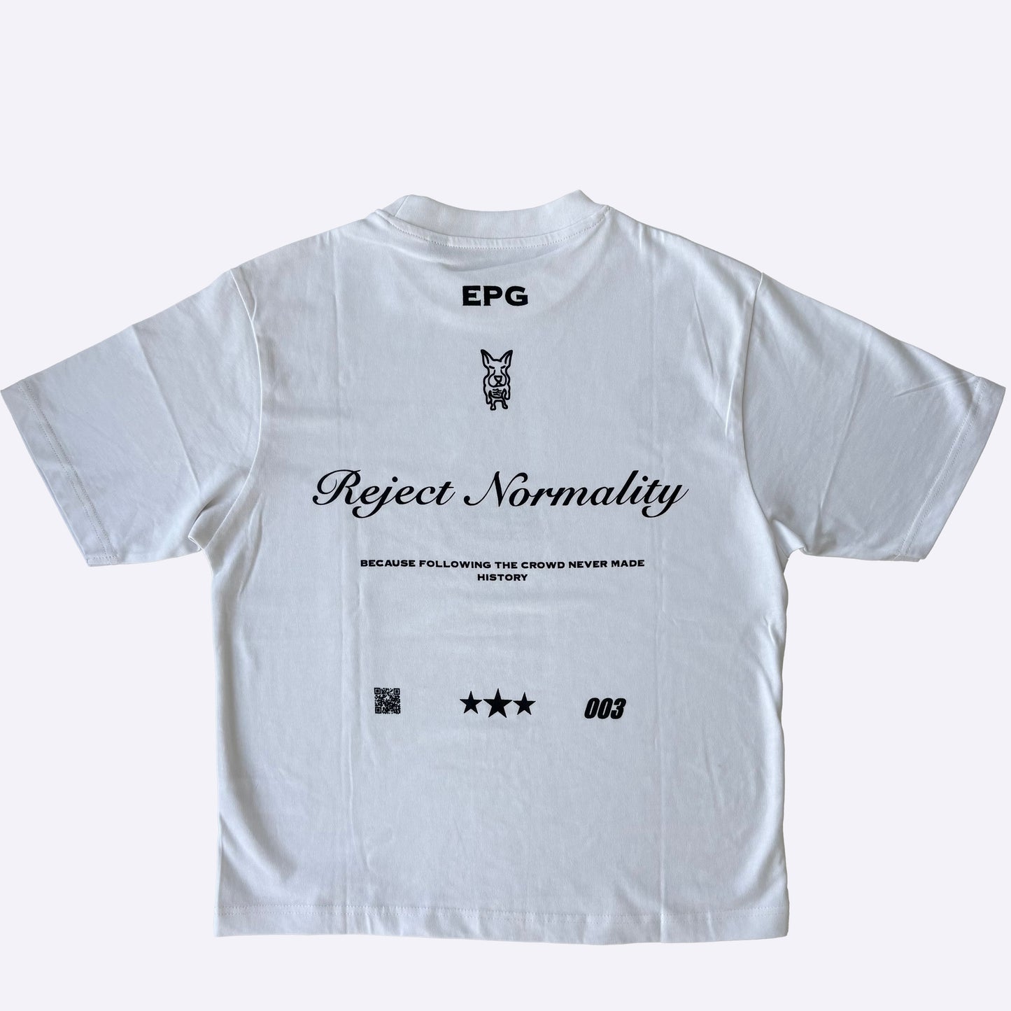 Camiseta Reject Normality - Blanca