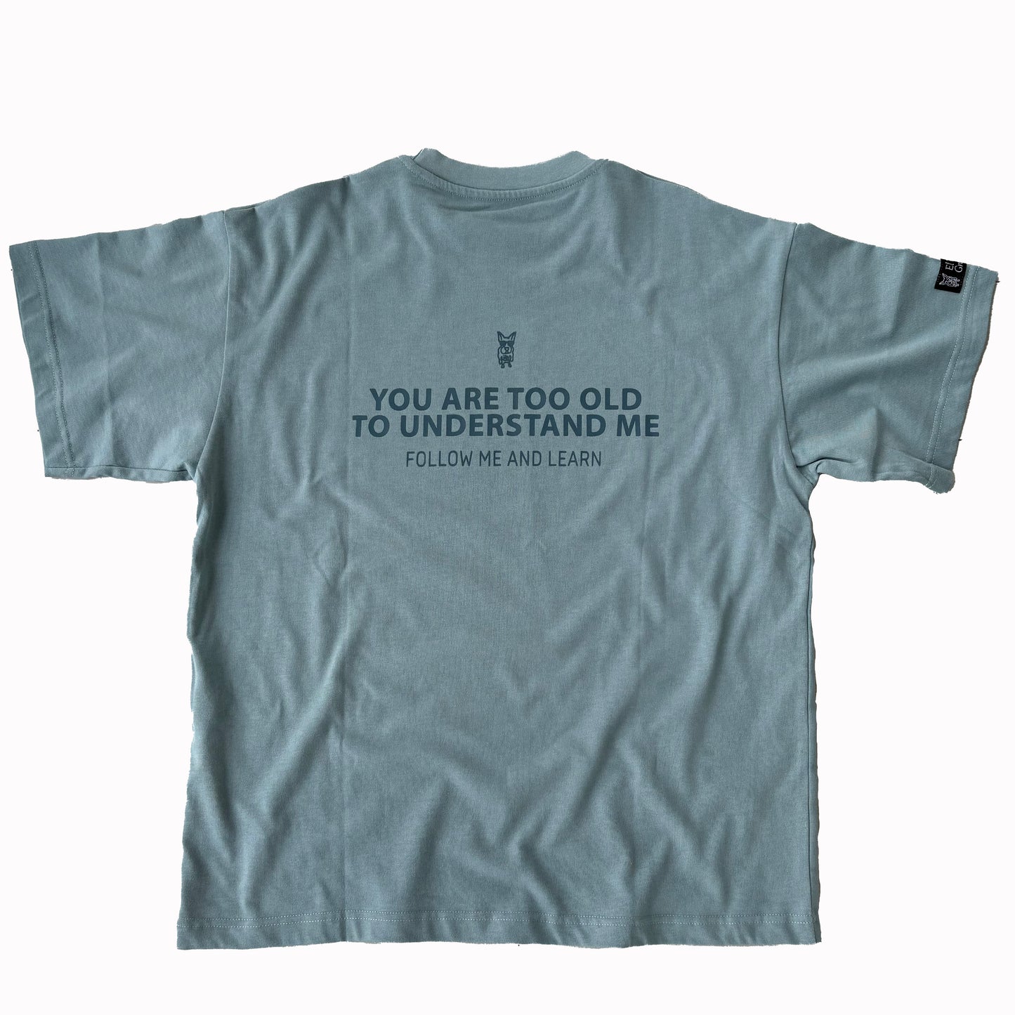 Camiseta Too Old - Azul Versoso